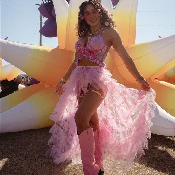 Dolls Kill Dresses & Skirts - Pink tulle skirt